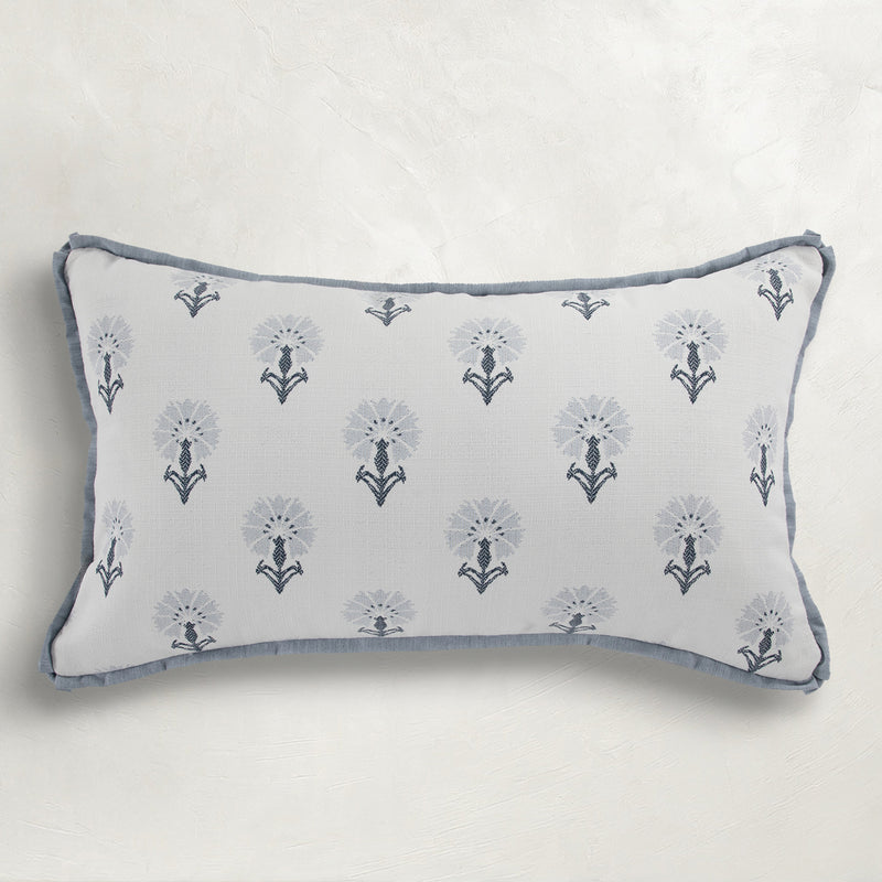 Dahlia Outdoor Lumbar Pillow