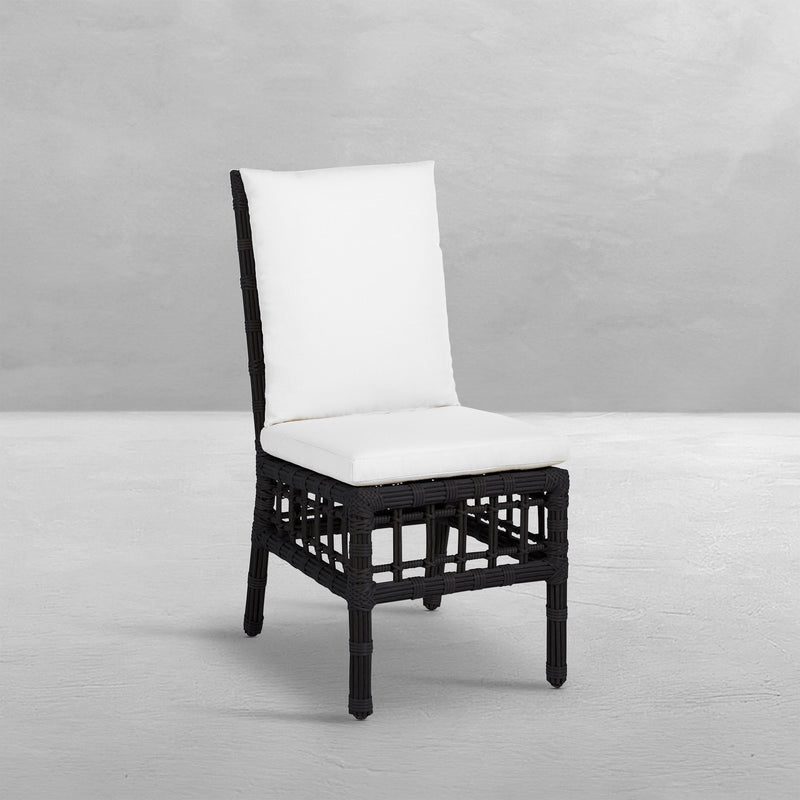 Newport Resin Wicker Woven Outdoor Side Chair