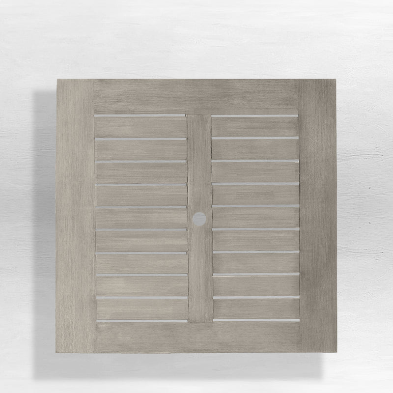 Club Teak 35.5" Square Outdoor Table Top