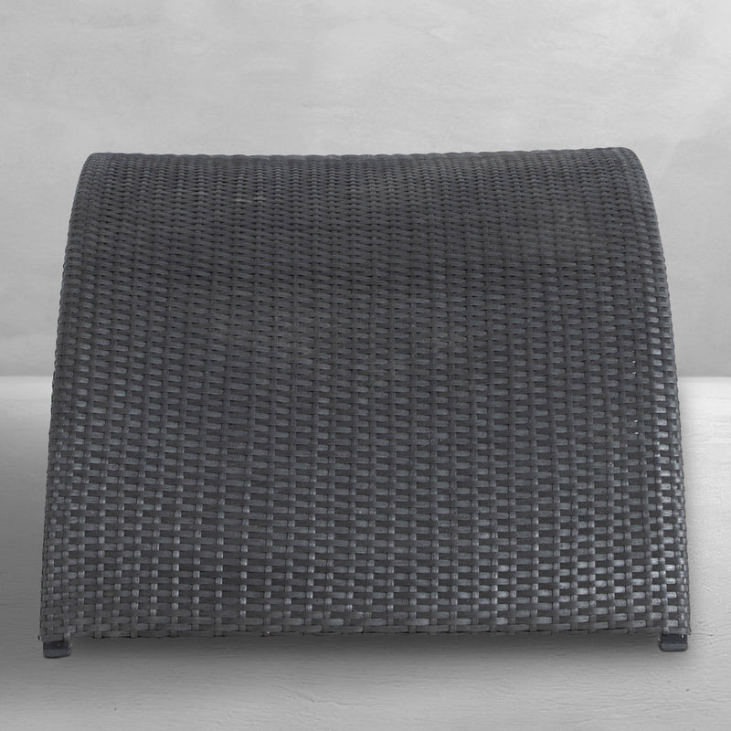 Halo N-Dura Resin Wicker Outdoor Woven Ottoman