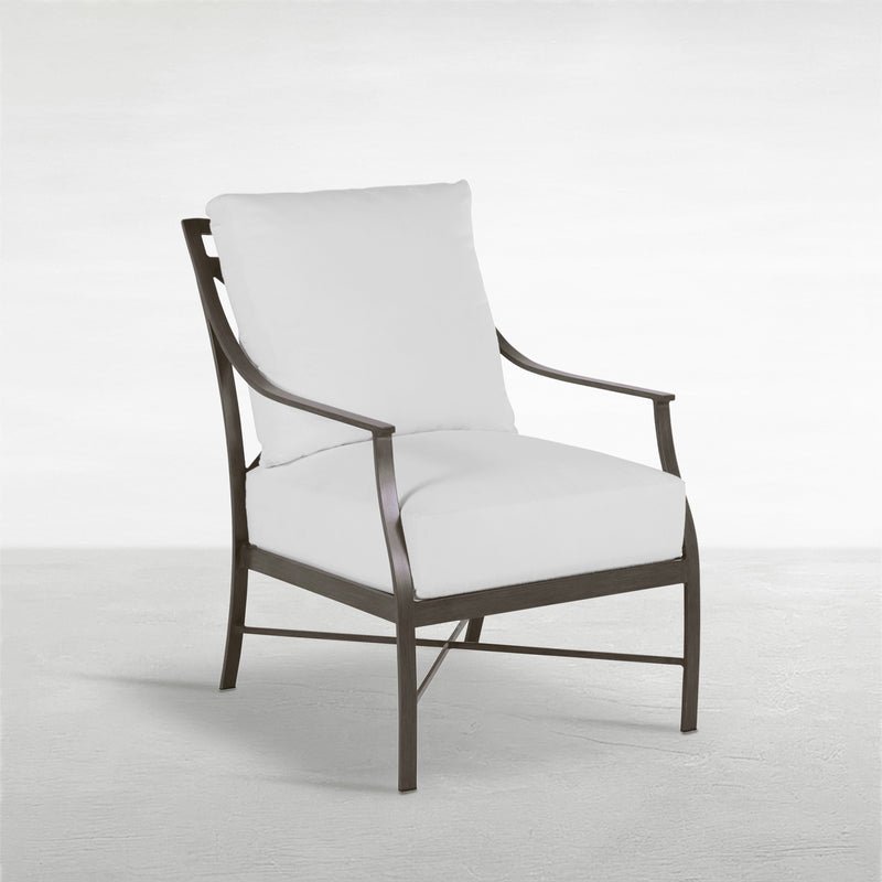Monaco Aluminum Outdoor Lounge Chair