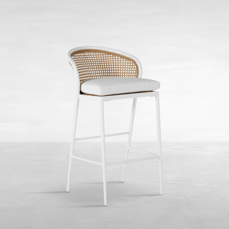 Havana N-Dura Resin Wicker Outdoor Bar Stool