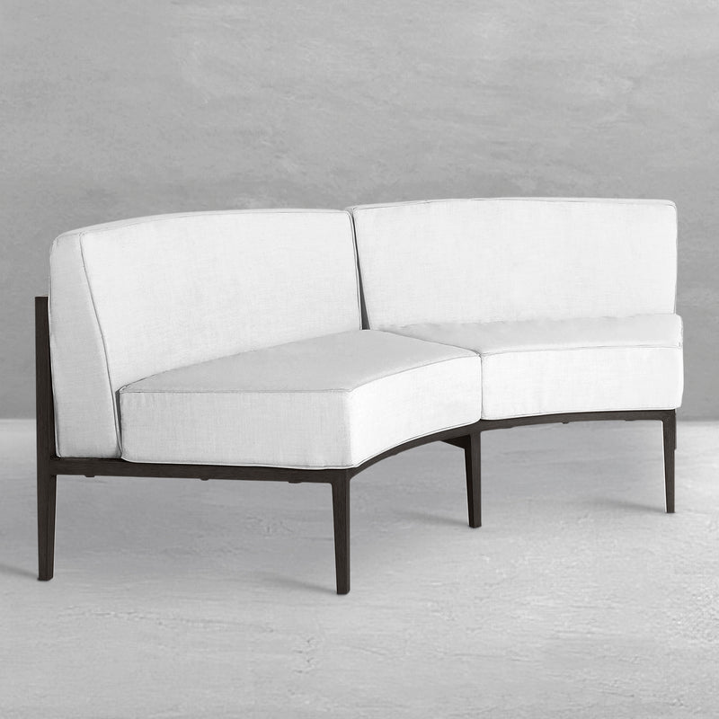 Santa Barbara Aluminum Corner Sectional Sofa