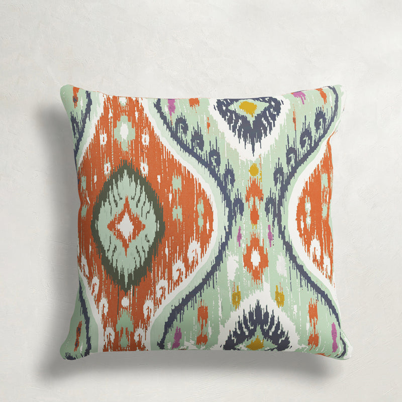 Manado Ikat Outdoor Throw Pillow