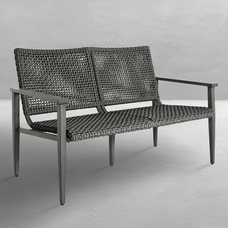 Harbor Resin Wicker Outdoor Loveseat