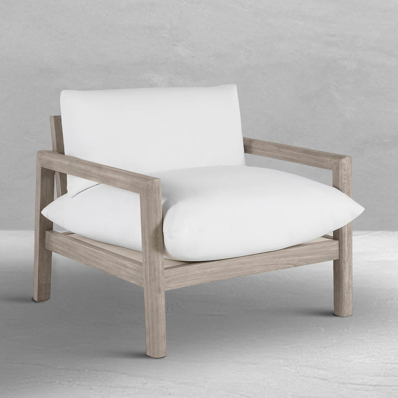 Monterey Teak Outdoor Lounge Chair