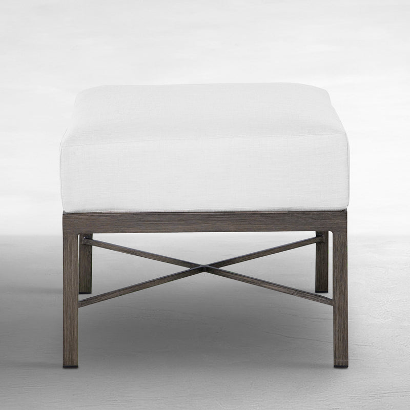 Monaco Aluminum Outdoor Ottoman