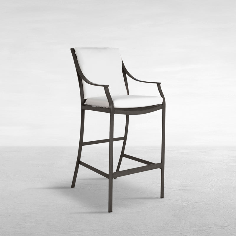 Monaco Aluminum Outdoor Ocean Outdoor Bar Stool