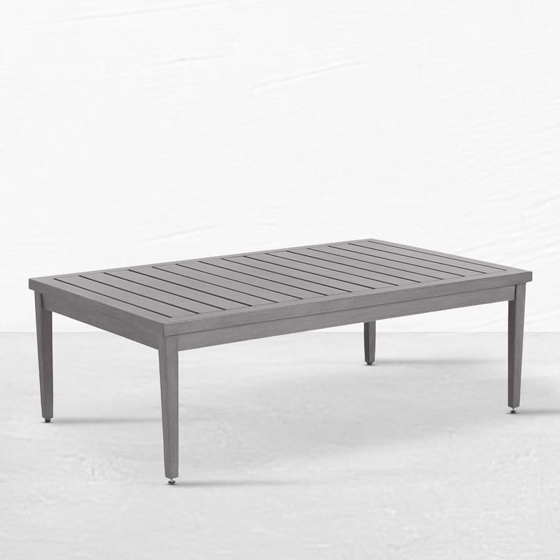 Brookings Aluminum Rectangle Outdoor Coffee Table