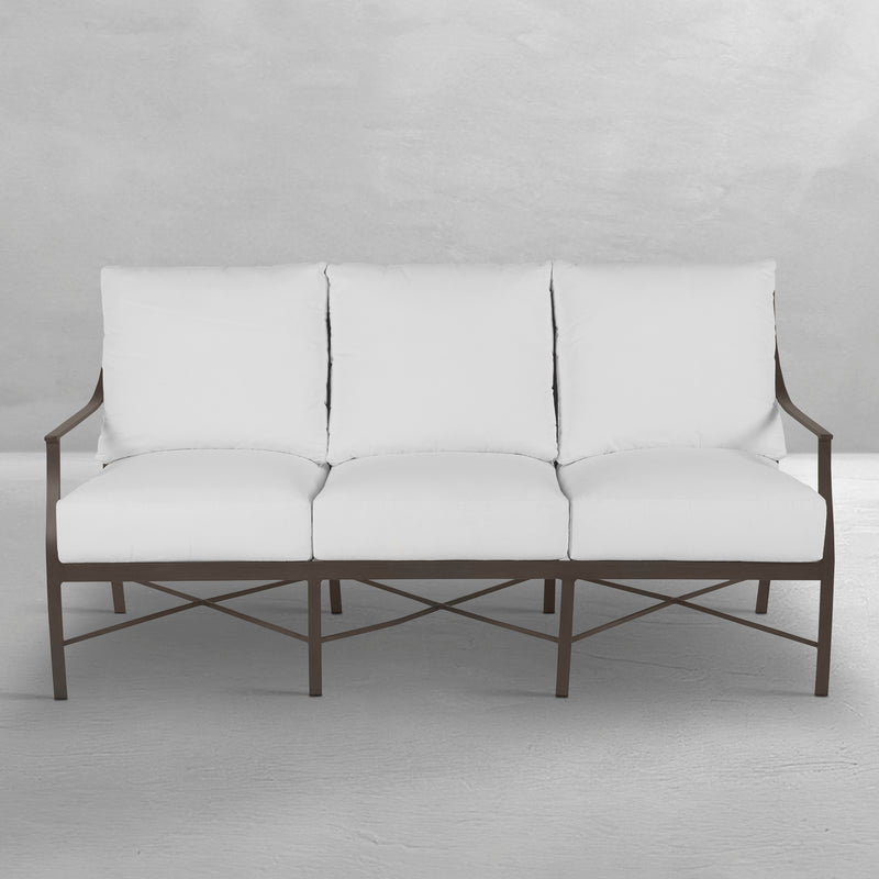 Monaco Aluminum Outdoor Sofa