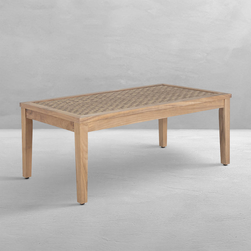 Savannah Rectangle Outdoor Four Leg Coffee Table
