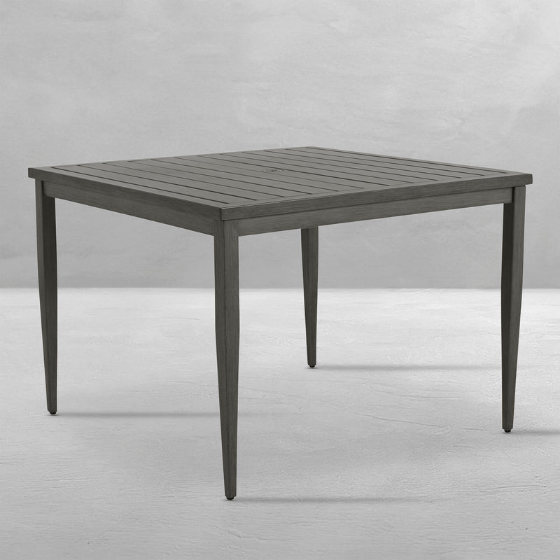 Brookings Aluminum 42" Square Outdoor Dining Table