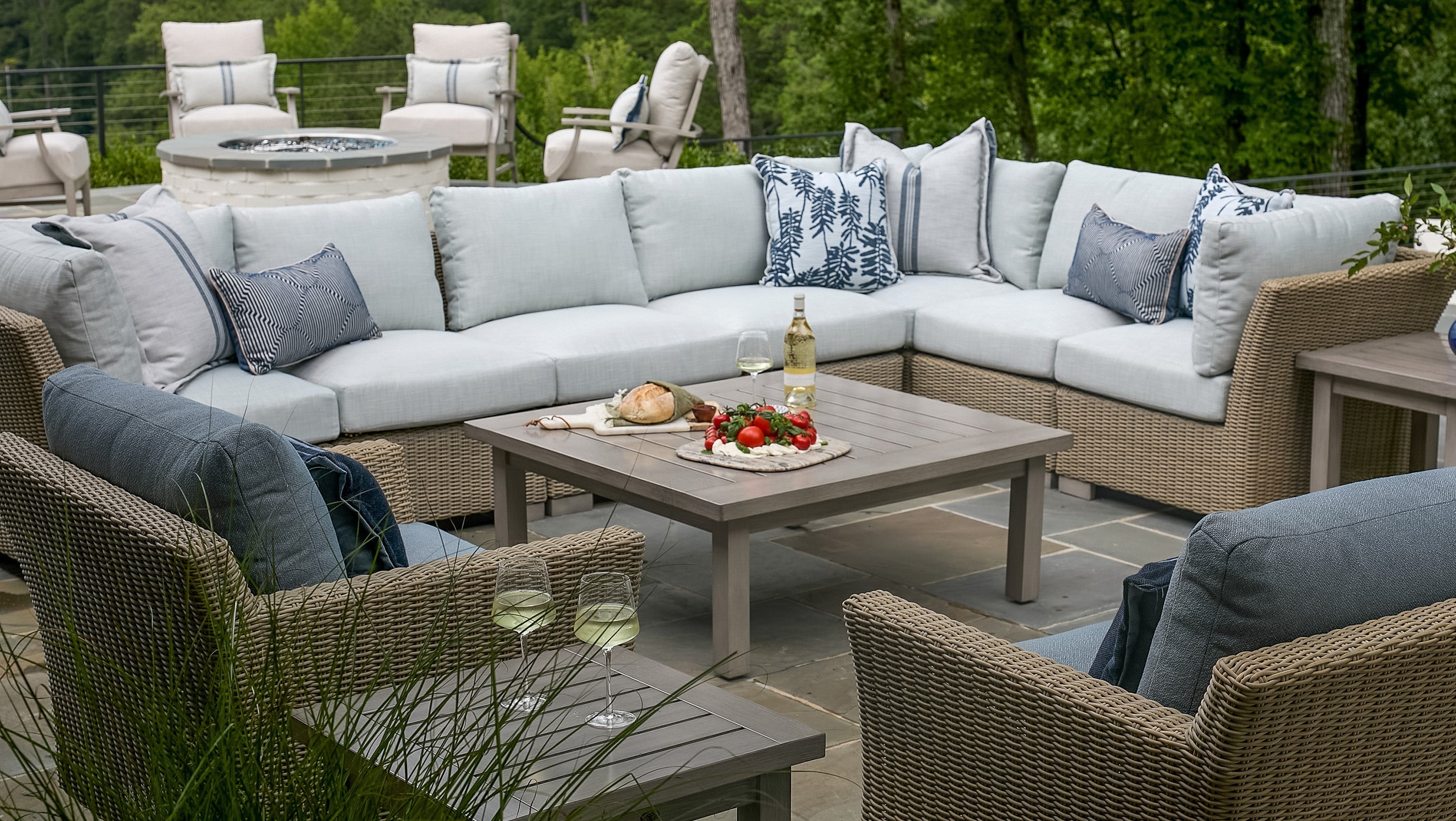 Outdoor Sectional Seating