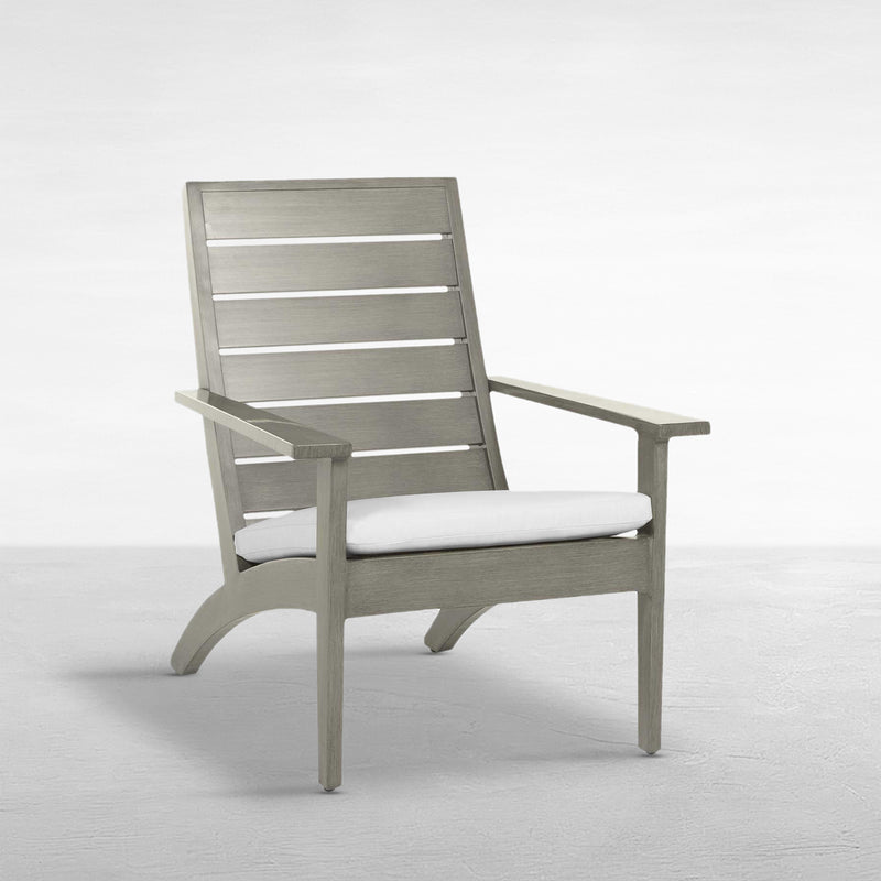 Kennebunkport Aluminum Adirondack Arm Chair