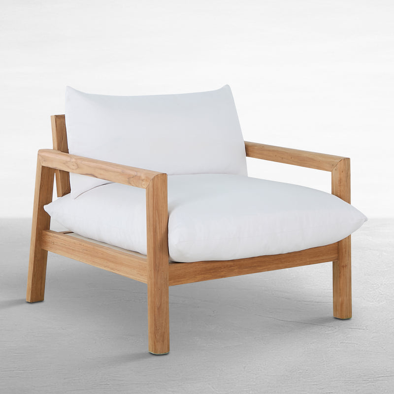 Monterey Teak Outdoor Lounge Chair