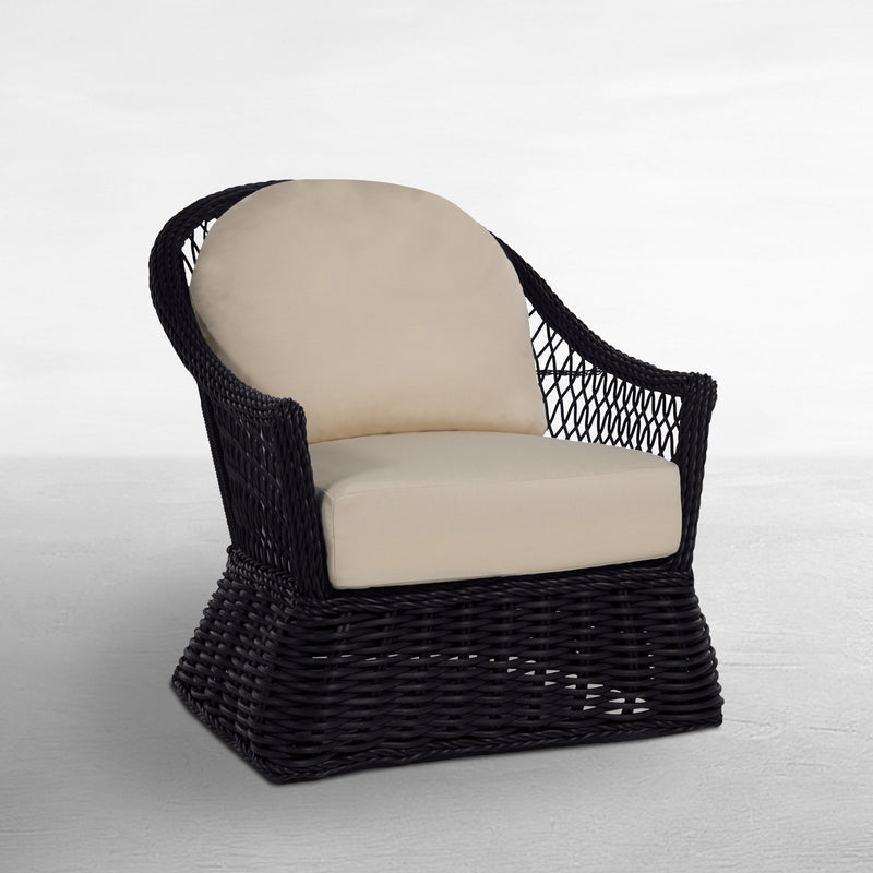 Soho Woven Resin Wicker Outdoor Lounge Chair