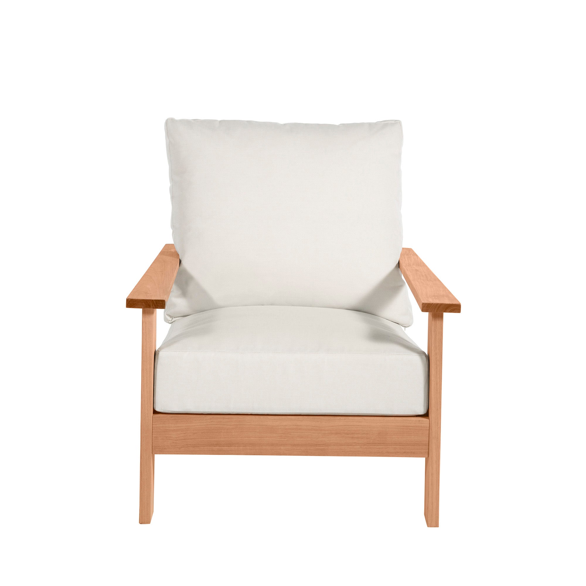 Ashland Teak Outdoor Lounge Chair - Thumbnail 3