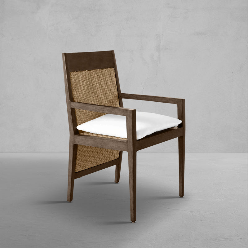 Savannah N-Dura Resin Wicker Outdoor Arm Chair