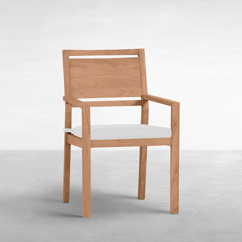 Avondale Teak Outdoor Arm Chair