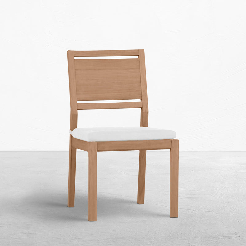 Avondale Teak Outdoor Dining Side Chair