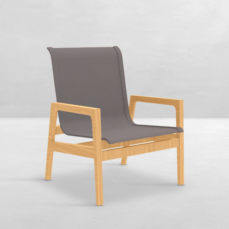 Seashore N-Dura Wood Outdoor Lounge Chair