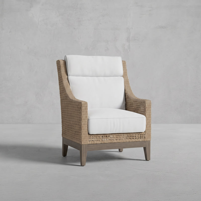 Peninsula Resin Wicker Outdoor Lounge Chair