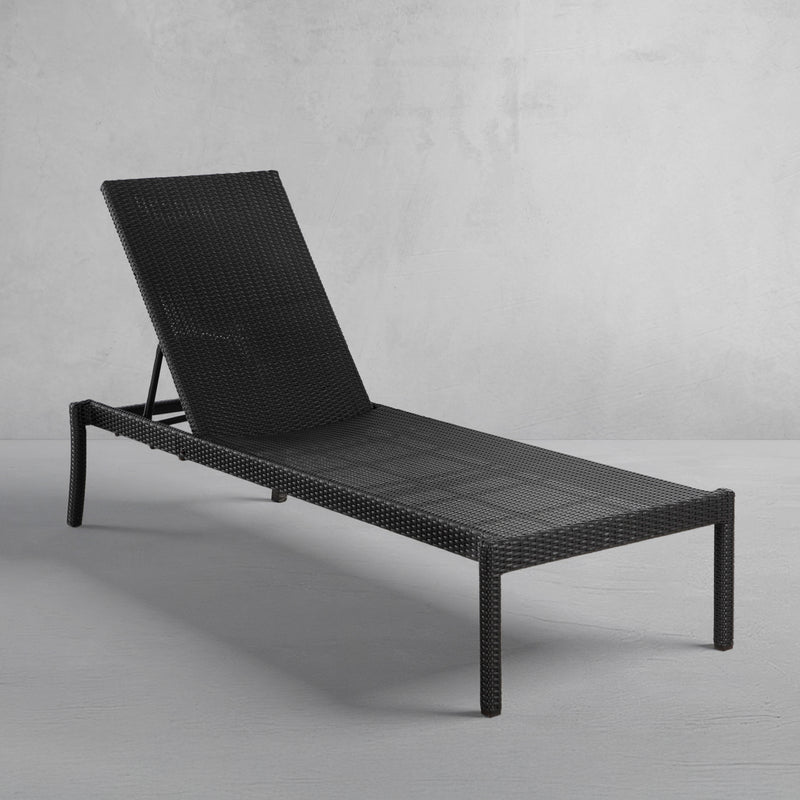 Nathan Wicker Outdoor Armless Chaise Lounge