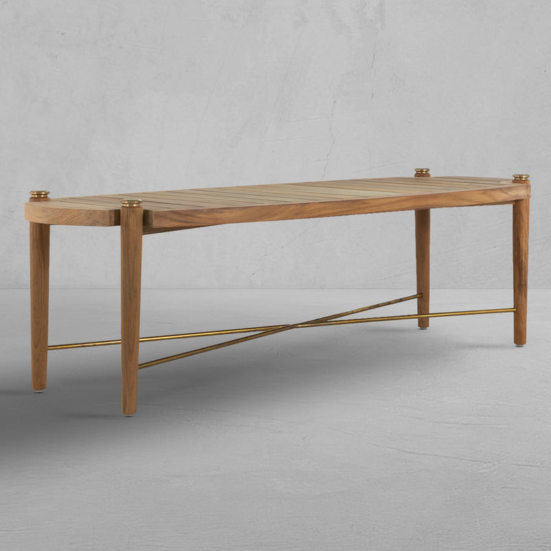 Pacifica Rectangle Four Leg Outdoor Coffee Table