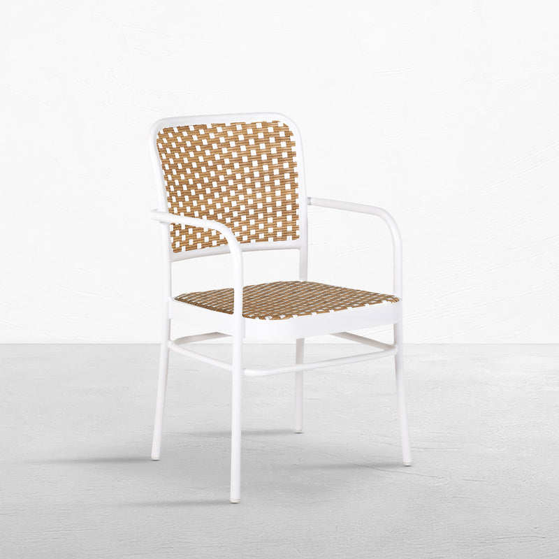 Bordeaux Aluminum Outdoor Arm Chair