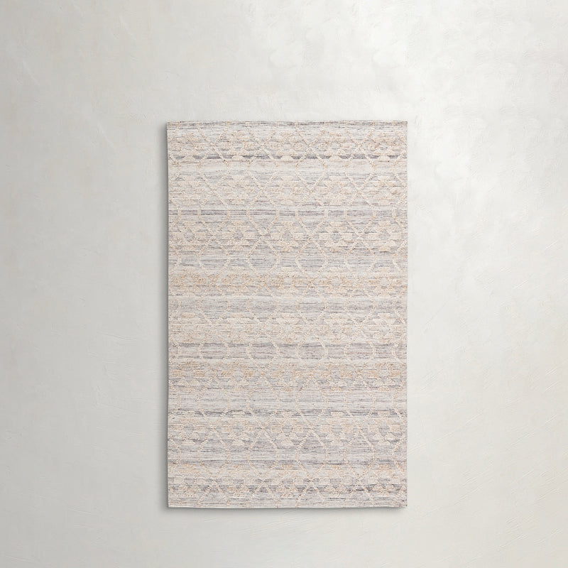 Raised Ikat Outdoor Area Rug