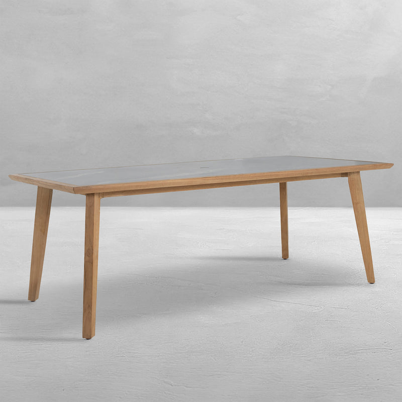 Madeira Teak Rectangle Outdoor Dining Table
