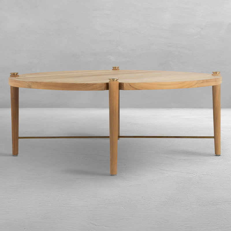 Pacifica Teak 48" Round OutdoorCoffee Table