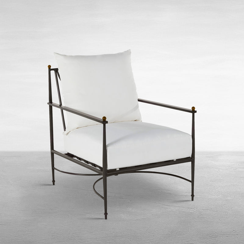 Roma Aluminum Outdoor Lounge Chair
