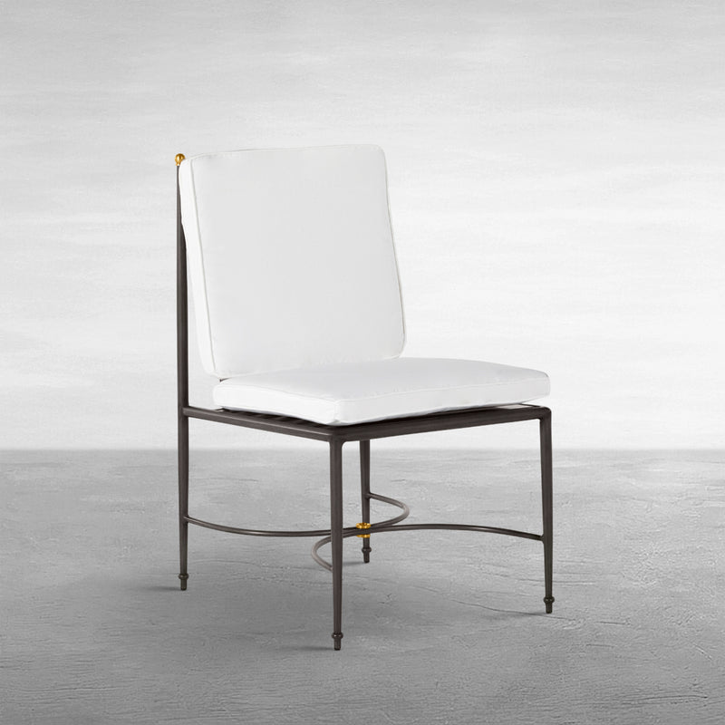 Roma Wrought Aluminum Side Chair