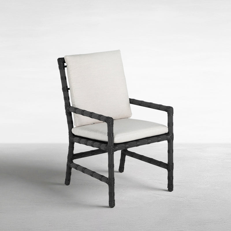 Newport Resin Wicker Woven Outdoor Arm Chair