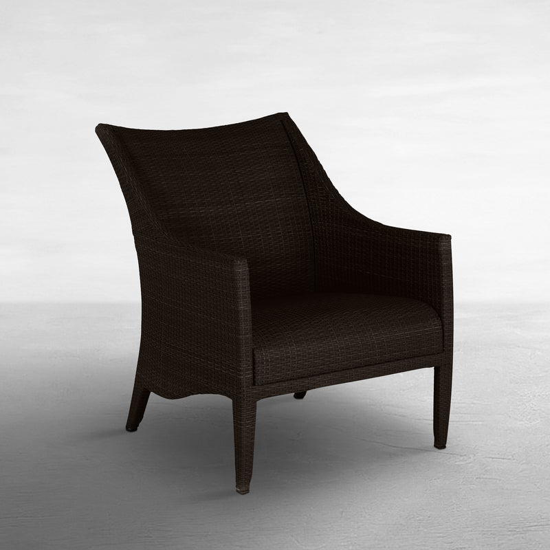 Athena Plus Woven Wicker Outdoor Lounge Chair