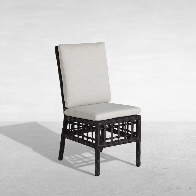 Newport Resin Wicker Woven Outdoor Side Chair