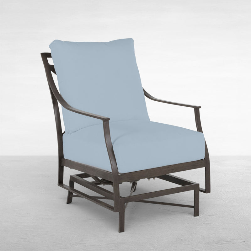 QS Monaco Spring Lounge, Slate Gray-Linen Chambray