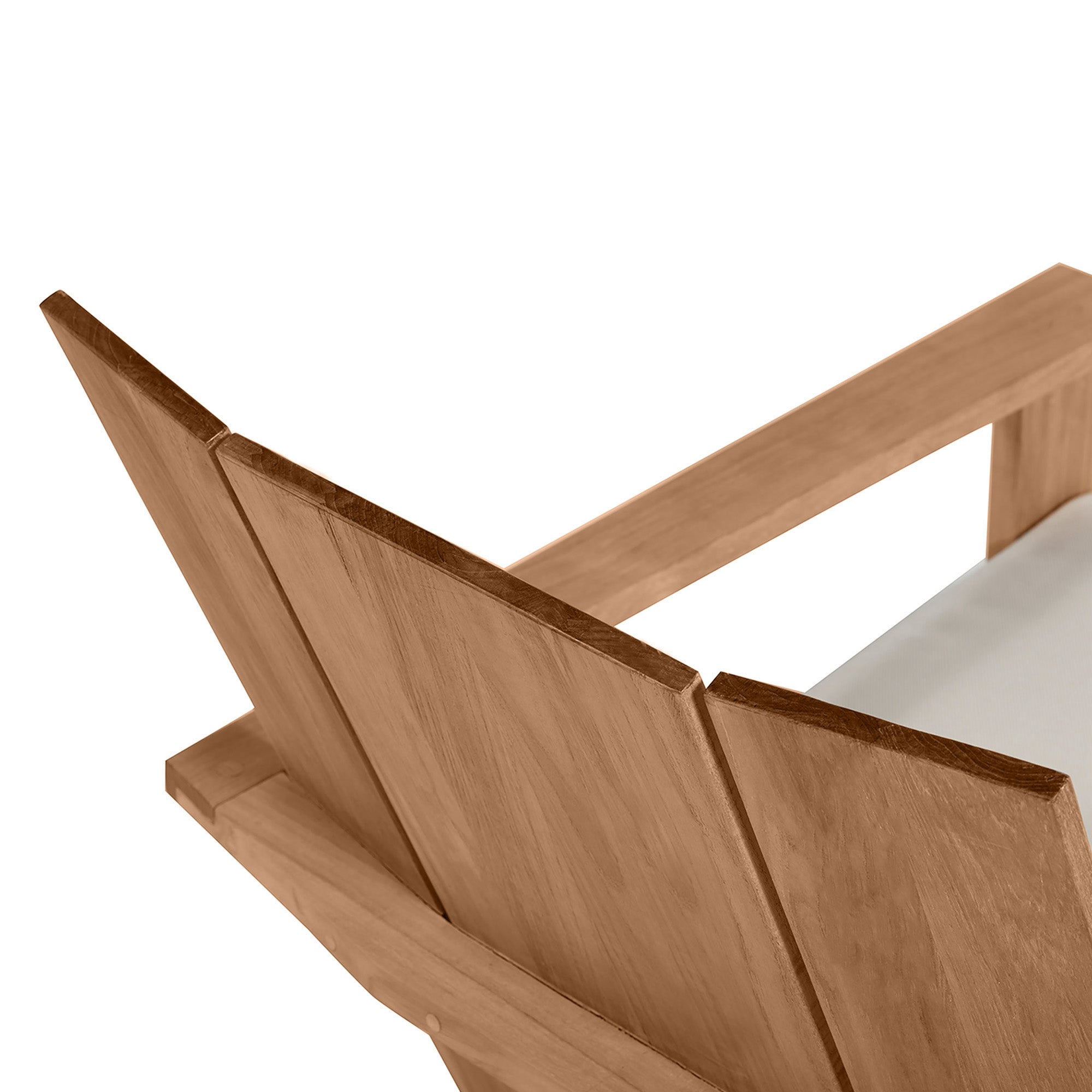 Ashland Teak Outdoor Lounge Chair - Thumbnail 5