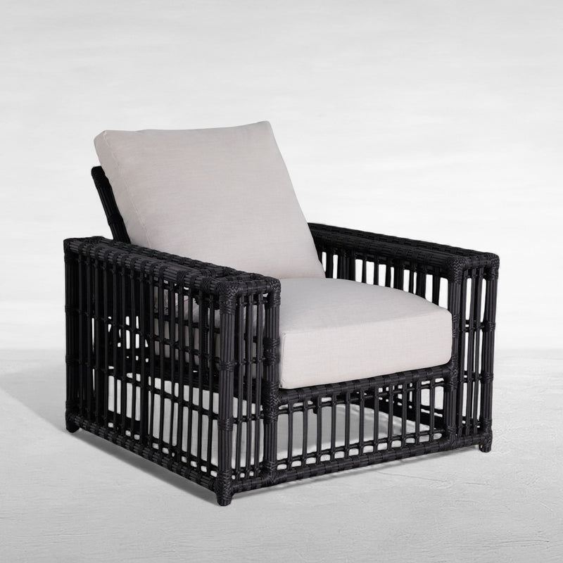 Newport Wicker Woven Recliner Lounge Chair