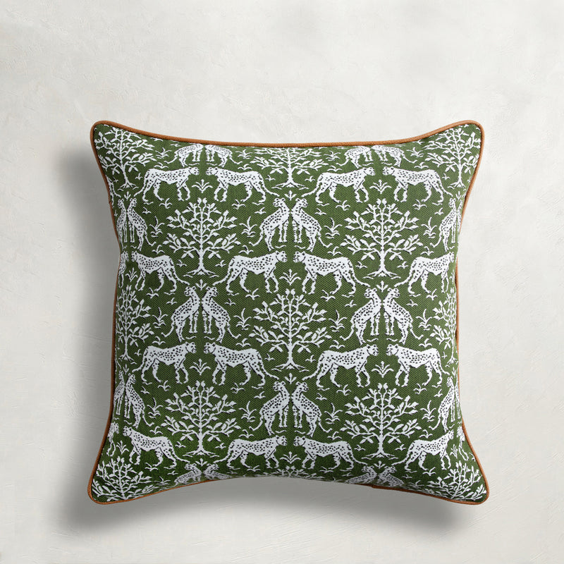 Funky Cheetah Outdoor Throw Pillow