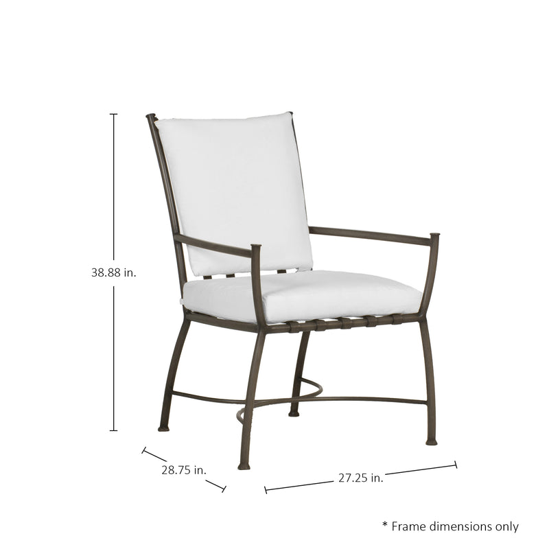 Majorca Aluminum Outdoor Arm Chair