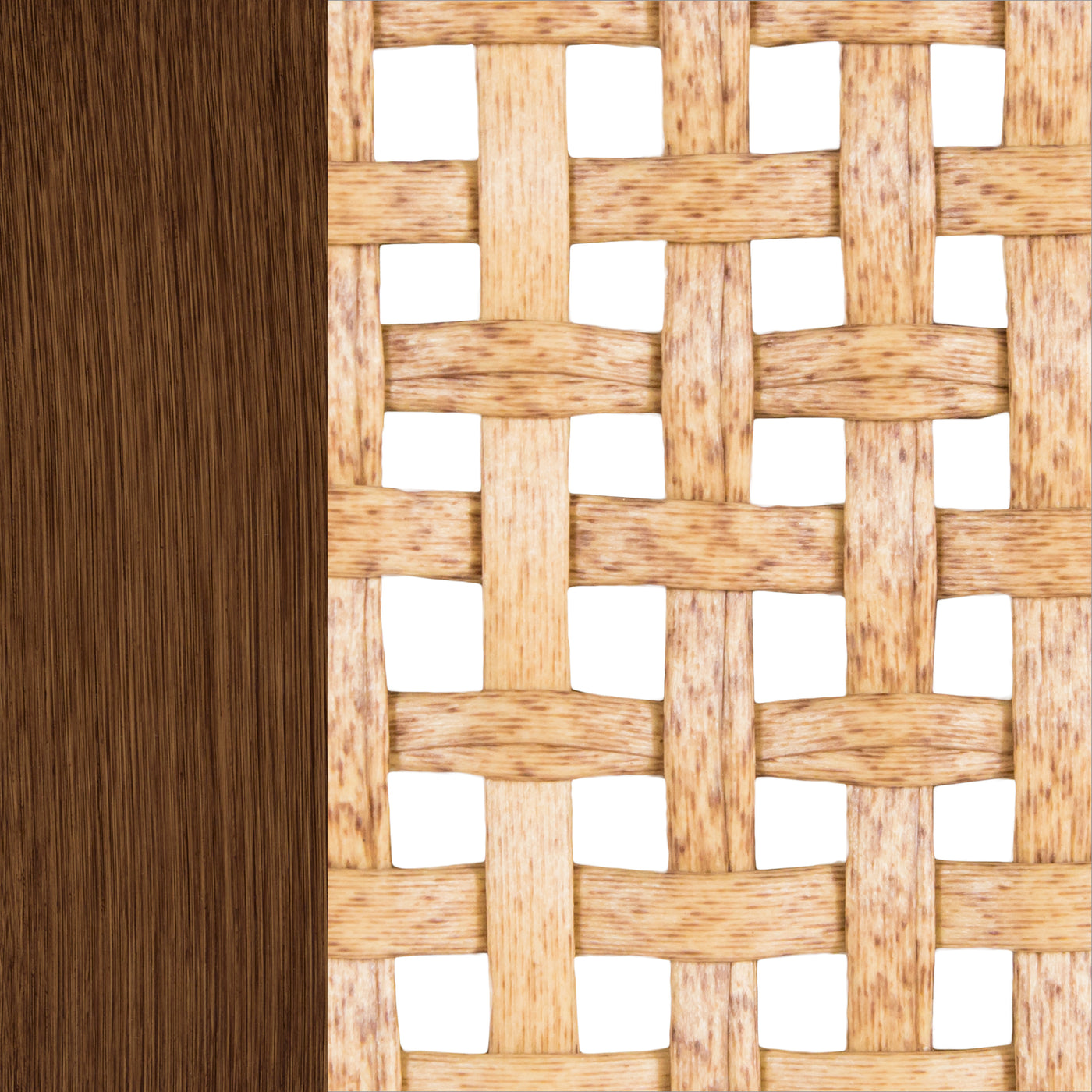 Light Raffia/Natural Sandalwood