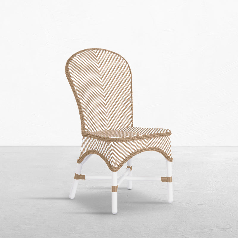 Savoy N-Dura Resin Wicker Outdoor Side Chair