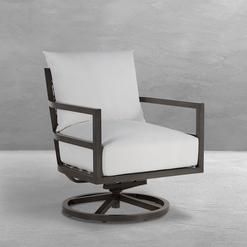 Santa Barbara Aluminum Swivel Rocker Lounge Chair