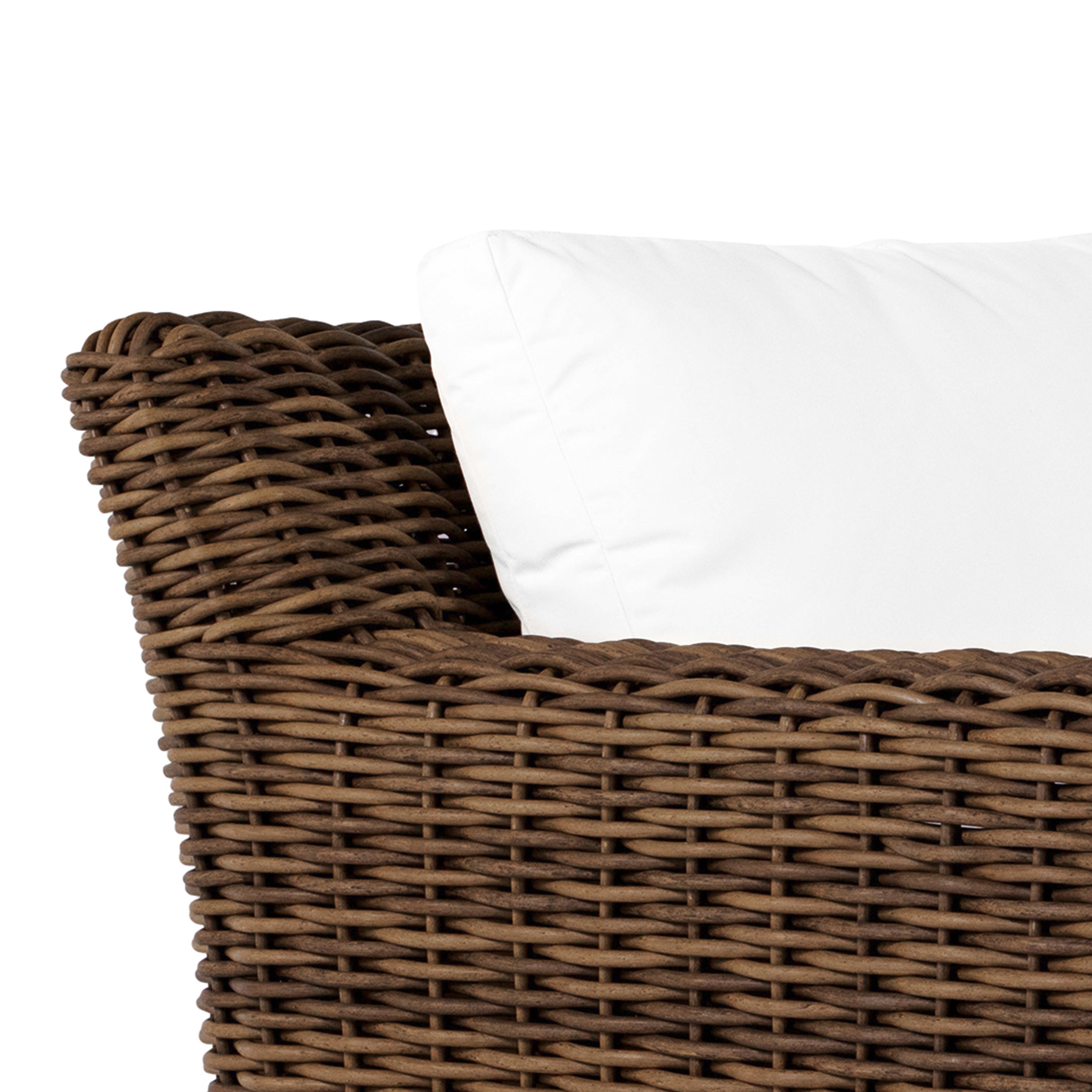 Montauk Resin Wicker Outdoor Swivel Lounge Chair - Thumbnail 2