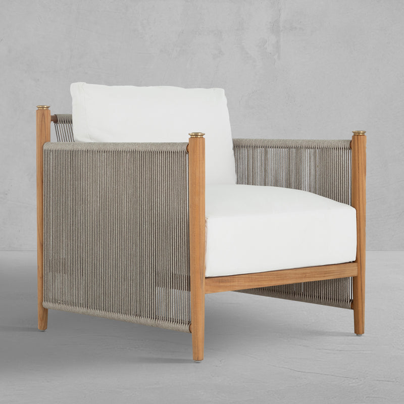 Pacifica Teak Outdoor Lounge Chair