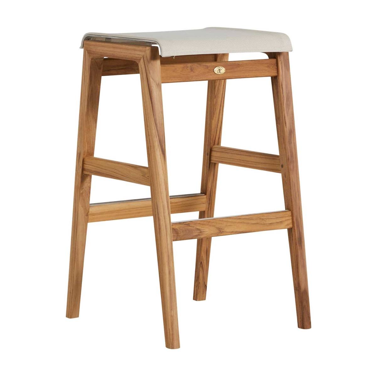 Coast Teak 30 Backless Bar Stool