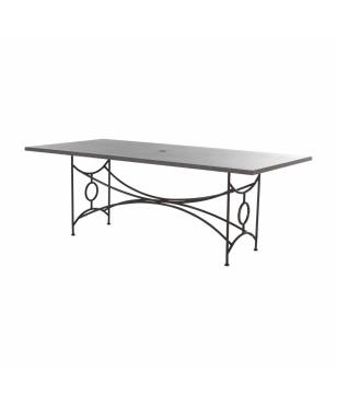 Superstone 84" X 40" Rectangular Dining Table with Base