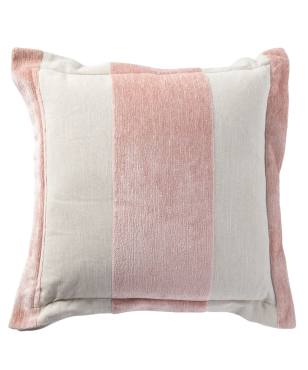 Wide Stripe Chenille Indoor Throw Pillow